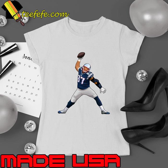 Rob Gronkowski American former football tight end Gronk Mad Touchdown T-Shirt