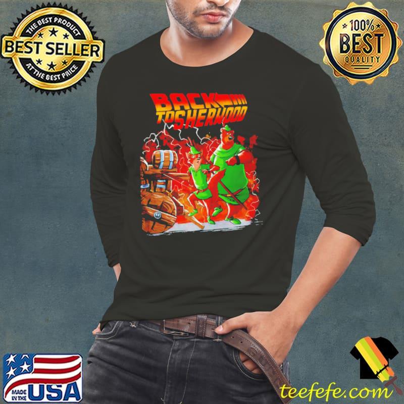 Robin Hood and Little John back to sherwood s Long Sleeve Tee Robin Hood and Little John back to sherwood s Long Sleeve Tee