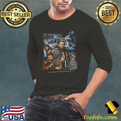 Roman Reigns American professional wrestler and former football player T-Shirt
