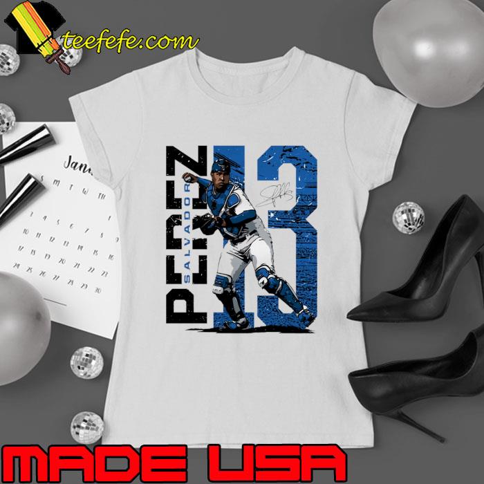 Salvador Perez Kansas City Stadium Venezuelan-American professional baseball catcher T-Shirt