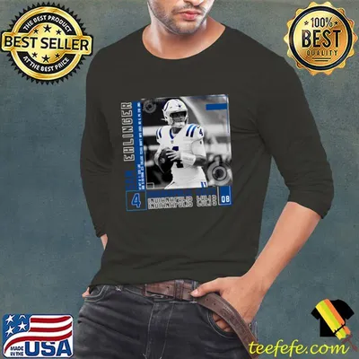 Sam Ehlinger Paper American football quarterback for the Indianapolis Colts T-Shirt