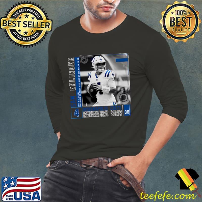 Sam Ehlinger Paper American football quarterback for the Indianapolis Colts T-Shirt