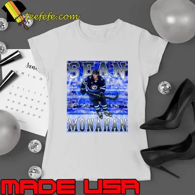 Sean Monahan Canadian professional ice hockey centre Winnipeg Jets T-Shirt