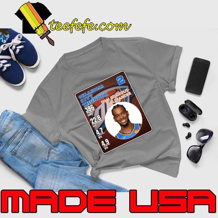 Shai Gilgeous-Alexander Canadian professional basketball player T-Shirt Shai Gilgeous-Alexander Canadian professional basketball player T-Shirt