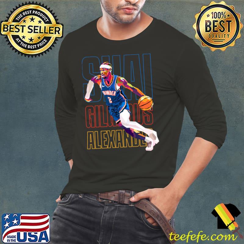 Shai Gilgeous Alexander WPAP Canadian professional basketball player T-Shirt