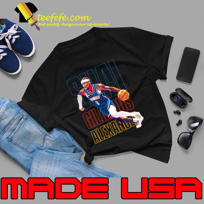 Shai Gilgeous Alexander WPAP Canadian professional basketball player T-Shirt Unisex Shai Gilgeous Alexander WPAP Canadian professional basketball player T-Shirt Unisex