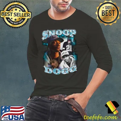Snoop Dogg Young American rapper media personality actor T-Shirt