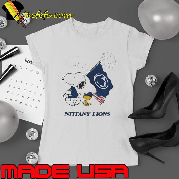 Snoopy And Woodstock Happy 4th Of July Penn State Nittany Lions Football 2024 shirt