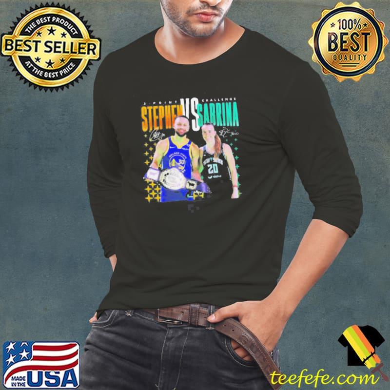 Steph Curry X Sabrina Ionescu Signatures s Long Sleeve Tee Steph Curry X Sabrina Ionescu Signatures s Long Sleeve Tee