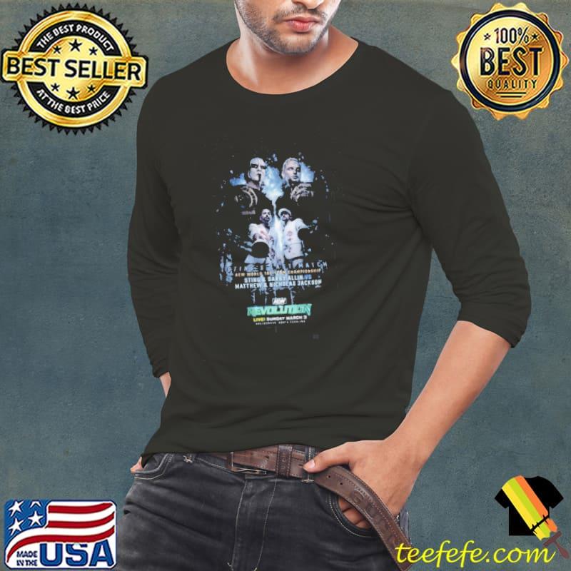 Sting & Darby Allin Vs The Young Bucks – Aew Revolution 2024 s Long Sleeve Tee Sting & Darby Allin Vs The Young Bucks – Aew Revolution 2024 s Long Sleeve Tee