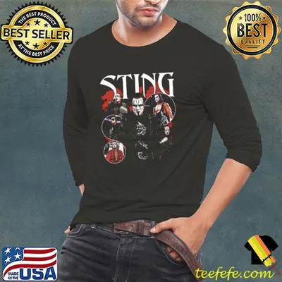 Sting The Icon the face of two American professional wrestling promotions tna wcw T-Shirt