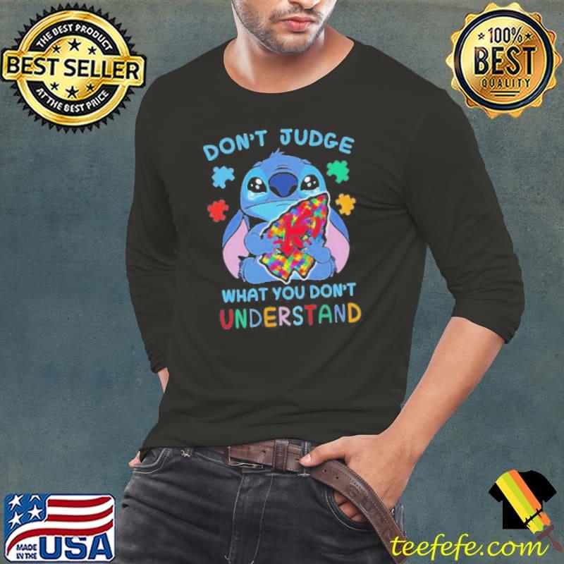 Stitch Kansas City Chiefs Autism Awareness Don’t Judge What you Don’t Understand Shirt Long Sleeve Tee Stitch Kansas City Chiefs Autism Awareness Don’t Judge What you Don’t Understand Shirt Long Sleeve Tee