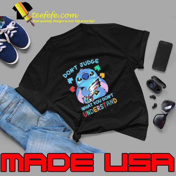 Stitch Philadelphia Eagles Autism Awareness Don’t Judge What you Don’t Understand Shirt Unisex Stitch Philadelphia Eagles Autism Awareness Don’t Judge What you Don’t Understand Shirt Unisex