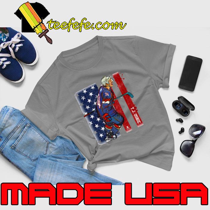 T.J. Oshie American professional ice hockey right winger Washington Sketch Flag T-Shirt Unisex T.J. Oshie American professional ice hockey right winger Washington Sketch Flag T-Shirt Unisex