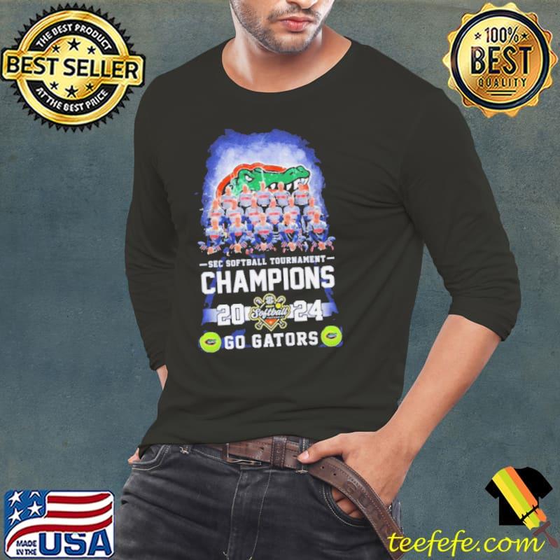 Teams Florida Gators Champions 2024 SEC Softball Tournament Go Gators s Long Sleeve Tee Teams Florida Gators Champions 2024 SEC Softball Tournament Go Gators s Long Sleeve Tee