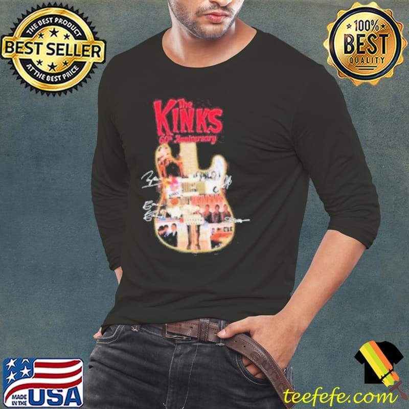 The Kinks 60th Anniversary Collection Signatures shirt