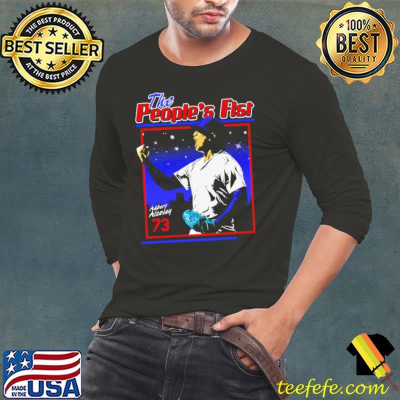 The peoples fist Adbert alzolay 73 number s Long Sleeve Tee The peoples fist Adbert alzolay 73 number s Long Sleeve Tee