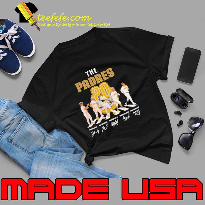 The San Diego Padres Abbey Road 20 Season Signatures Shirt Unisex The San Diego Padres Abbey Road 20 Season Signatures Shirt Unisex