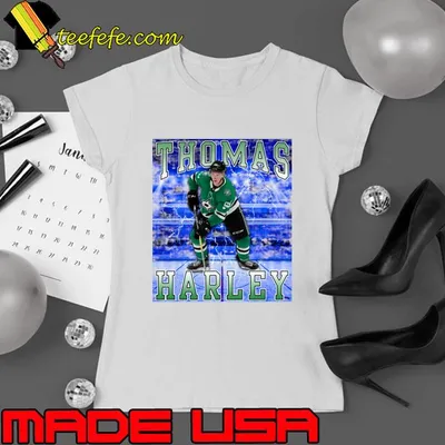 Thomas Harley American-born Canadian professional ice hockey defenseman Dallas Stars T-Shirt