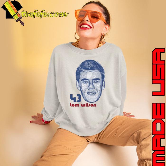 Tom Wilson Washington Waves Canadian professional ice hockey right winger T-Shirt Sweatshirt Tom Wilson Washington Waves Canadian professional ice hockey right winger T-Shirt Sweatshirt