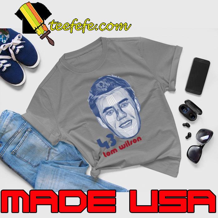 Tom Wilson Washington Waves Canadian professional ice hockey right winger T-Shirt Unisex Tom Wilson Washington Waves Canadian professional ice hockey right winger T-Shirt Unisex