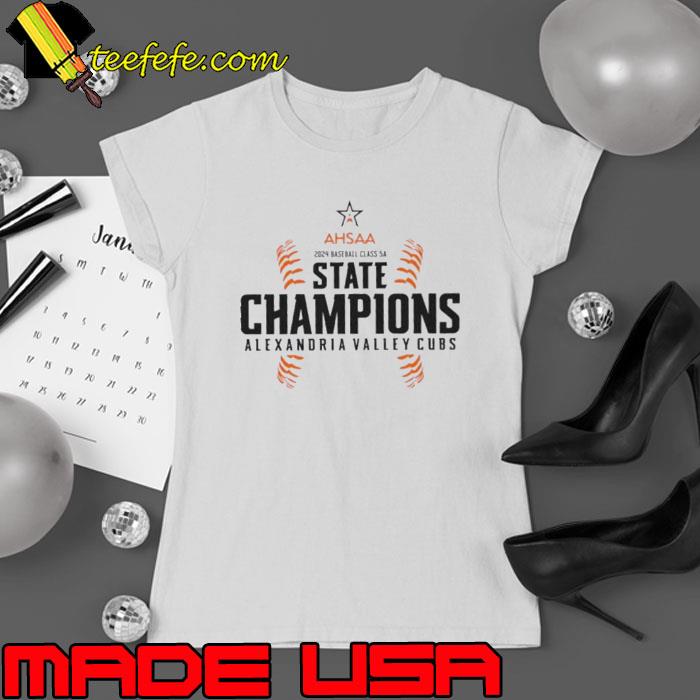 Top alexandria Valley Cubs 2024 AHSAA Baseball Class 5A State Champions shirt