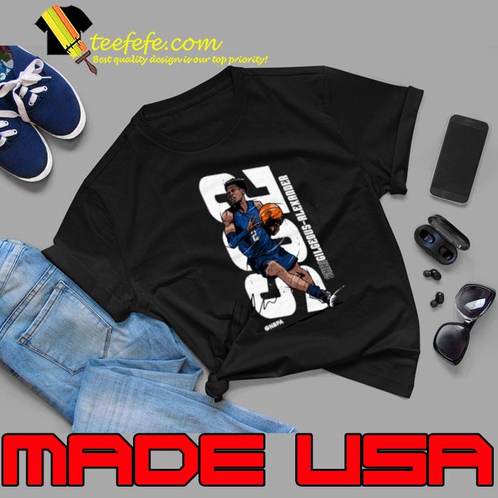 Top canadian professional basketball player signature shai gilgeous alexander T-Shirt Unisex Top canadian professional basketball player signature shai gilgeous alexander T-Shirt Unisex