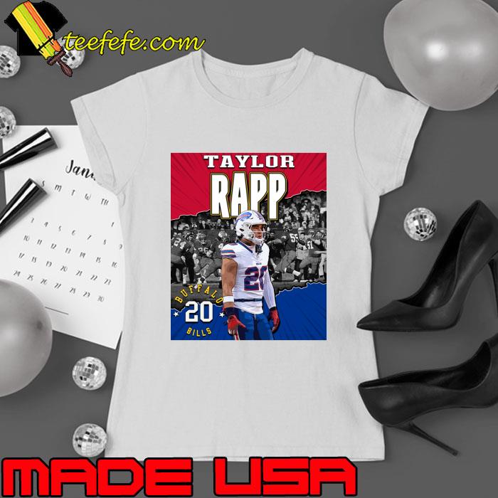 Top taylor Rapp American football safety for the Buffalo Bills T-Shirt Ladies tee Top taylor Rapp American football safety for the Buffalo Bills T-Shirt Ladies tee