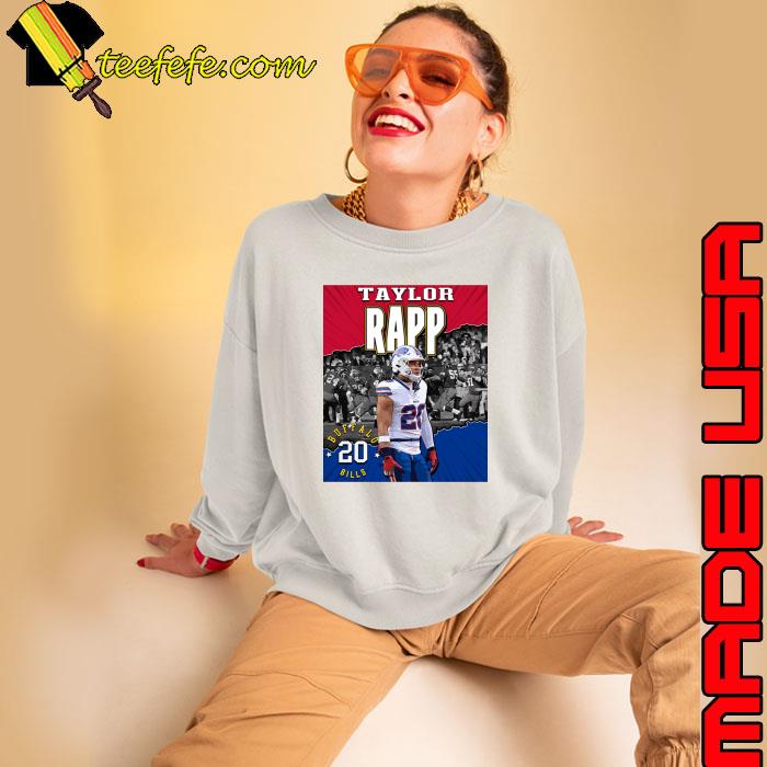 Top taylor Rapp American football safety for the Buffalo Bills T-Shirt Top taylor Rapp American football safety for the Buffalo Bills T-Shirt