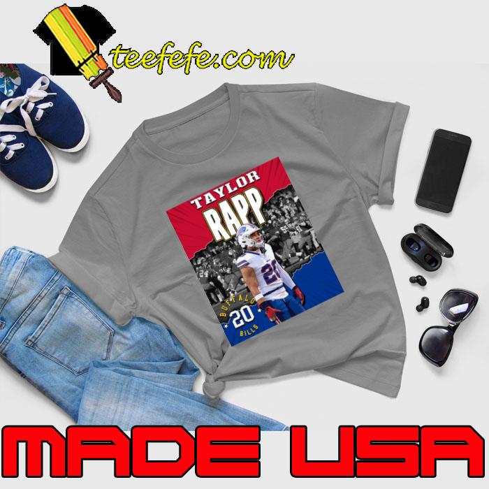 Top taylor Rapp American football safety for the Buffalo Bills T-Shirt Unisex Top taylor Rapp American football safety for the Buffalo Bills T-Shirt Unisex