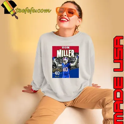 Top von Miller American football linebacker for the Buffalo Bills T-Shirt
