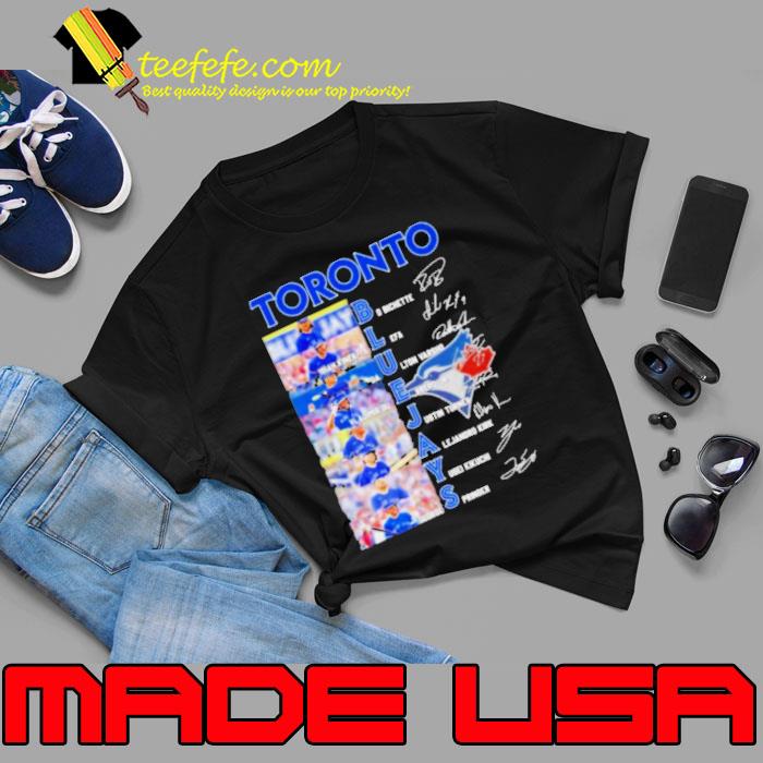 Toronto Blue Jays Team Players 2024 Signatures Shirt Unisex Toronto Blue Jays Team Players 2024 Signatures Shirt Unisex