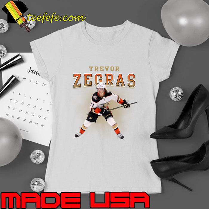 Trevor Zegras American professional ice hockey center Anaheim Ducks T-Shirt Trevor Zegras American professional ice hockey center Anaheim Ducks T-Shirt