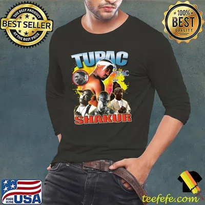 Tupac Shakur an American rapper songwriter T-Shirt