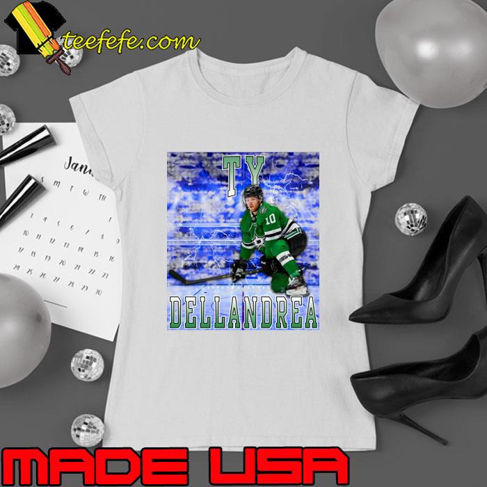 Ty Dellandrea Canadian professional ice hockey centre and right wing T-Shirt Ty Dellandrea Canadian professional ice hockey centre and right wing T-Shirt