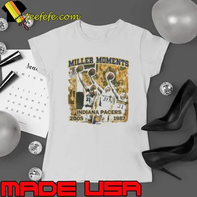 Tyrese Haliburton Reggie Miller Moments Pacers Ladies Boyfriend Shirt