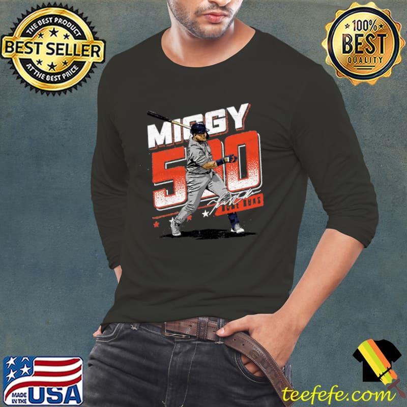 Venezuelan former professional baseball first baseman miggy 500 T-Shirt Long Sleeve Tee Venezuelan former professional baseball first baseman miggy 500 T-Shirt Long Sleeve Tee