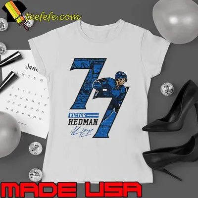Victor Hedman Tampa Bay Offset Swedish professional ice hockey defenceman T-Shirt