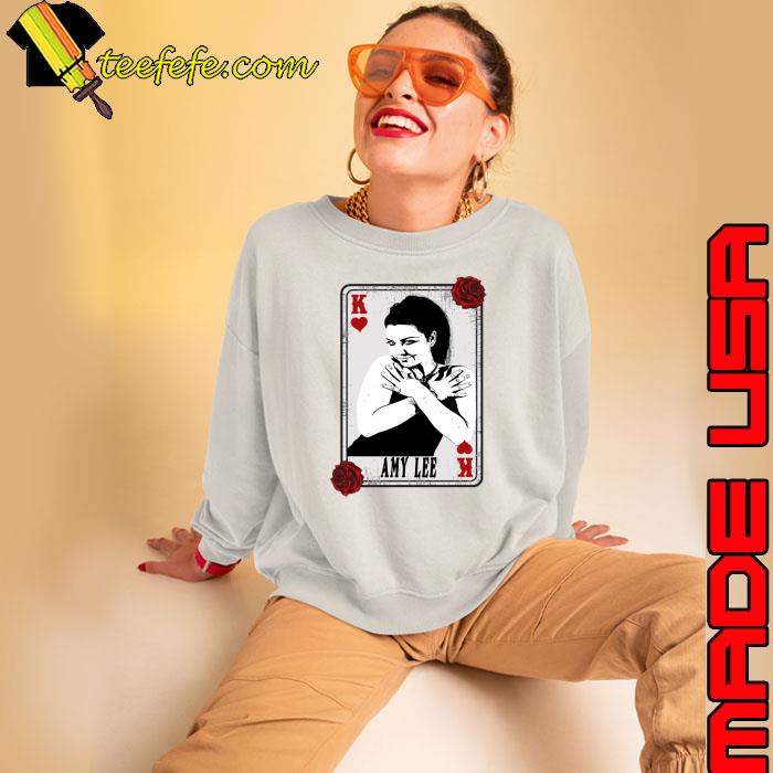 Vintage Card Amy Lee American singer-songwriter and musician T-Shirt Sweatshirt Vintage Card Amy Lee American singer-songwriter and musician T-Shirt Sweatshirt