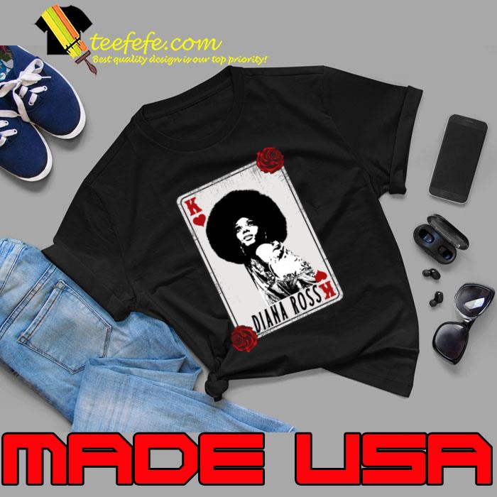 Vintage Card Diana Ross American singer and actress T-Shirt Vintage Card Diana Ross American singer and actress T-Shirt