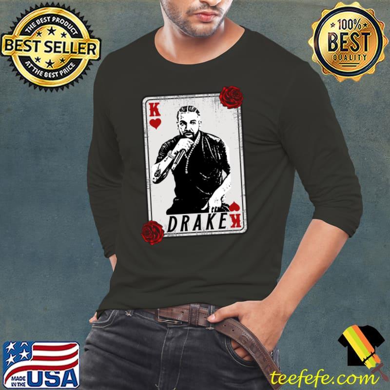 Vintage Card Drake Canadian rapper singer and actor T-Shirt Long Sleeve Tee Vintage Card Drake Canadian rapper singer and actor T-Shirt Long Sleeve Tee