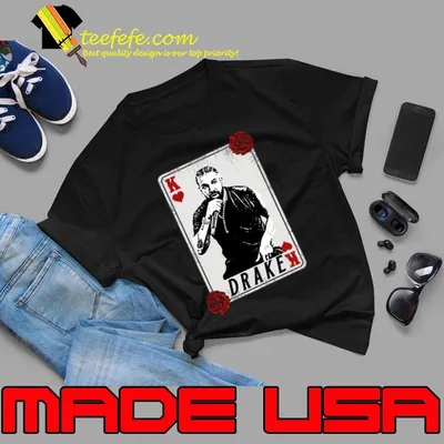 Vintage Card Drake Canadian rapper singer and actor T-Shirt