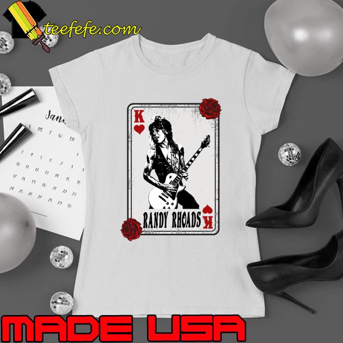 Vintage Card Randy Rhoads American guitarist T-Shirt