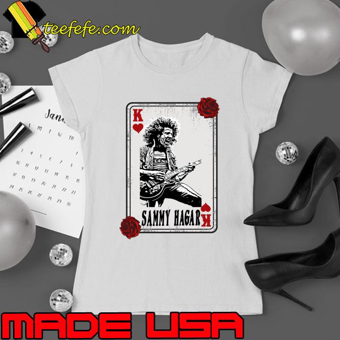 Vintage Card Sammy Hagar American singer songwriter and guitarist T-Shirt