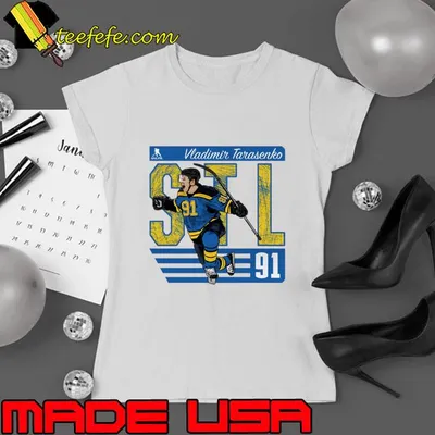 Vladimir Tarasenko St. Louis City Russian professional ice hockey right winger T-Shirt