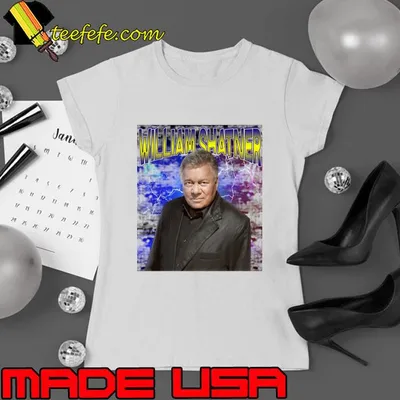 WILLIAM SHATNER a Canadian actor wwe T-Shirt