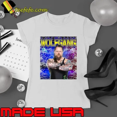 WOLFGANG Scottish professional wrestler T-Shirt