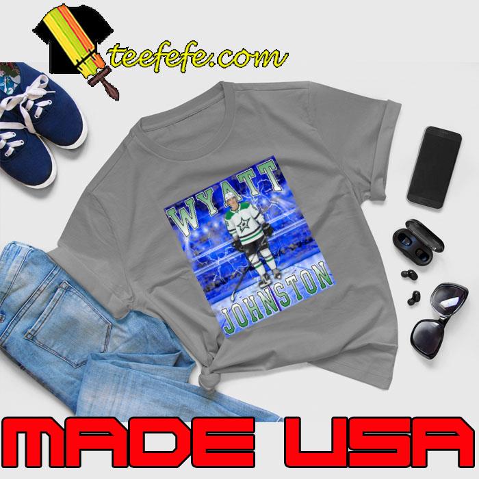 Wyatt Johnston Canadian professional ice hockey centre Dallas Stars T-Shirt Unisex Wyatt Johnston Canadian professional ice hockey centre Dallas Stars T-Shirt Unisex