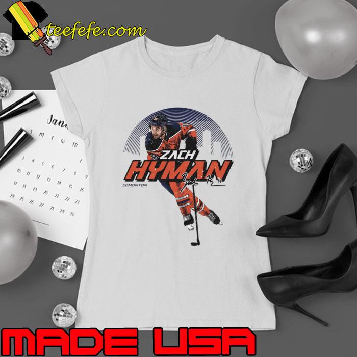 Zach Hyman Edmonton Skyline Canadian professional ice hockey left winger T-Shirt