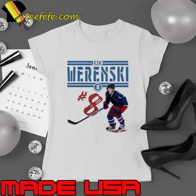 Zach Werenski Columbus Play American professional ice hockey defenseman T-Shirt
